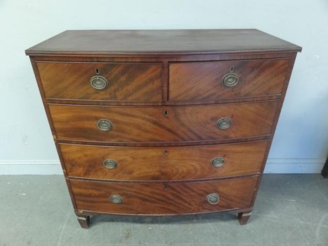 19th Century English Mahogany Bow