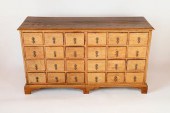 19TH CENTURY ENGLISH PINE APOT
