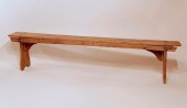 19TH CENTURY ENGLISH PINE BACK