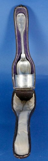19TH CENTURY ENGLISH SILVER CH