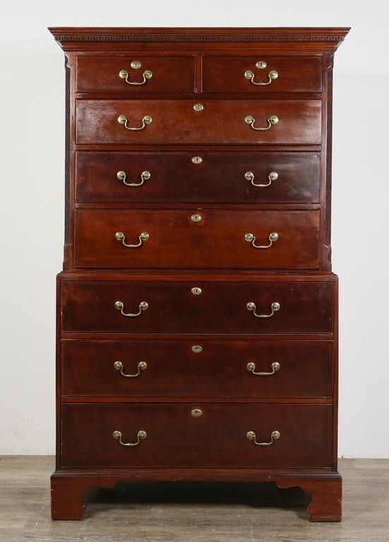 19TH CENTURY ENGLISH TALLBOY