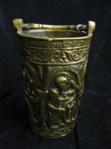 19th Century European Bronze Pail
