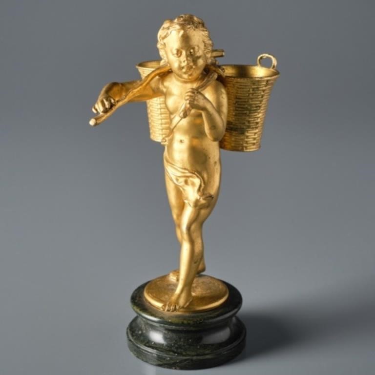 19TH CENTURY FIGURAL ORMOLU