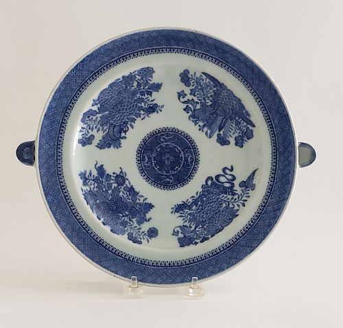 19TH CENTURY FITZHUGH BLUE AND