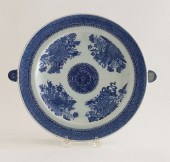 19TH CENTURY FITZHUGH BLUE AND
