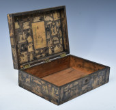 19TH CENTURY FOLK ART DECOUPAG