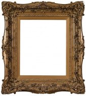 19TH CENTURY FRAMEgilt wood an