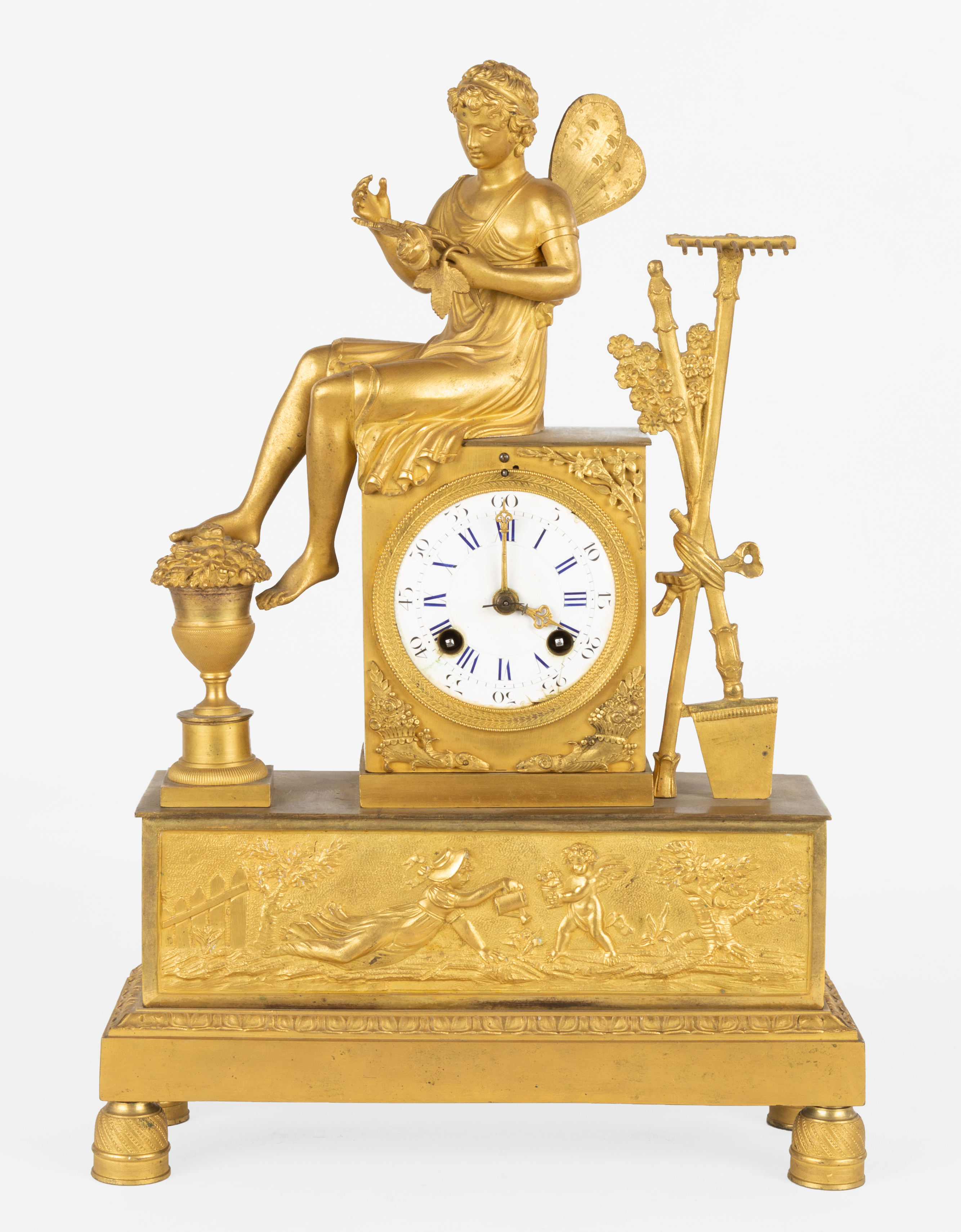 19TH CENTURY FRENCH EMPIRE GILT