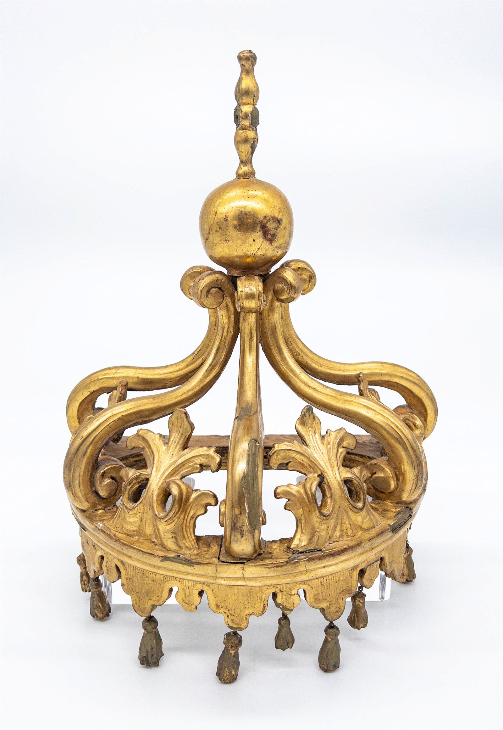 19TH CENTURY FRENCH GILTWOOD BED