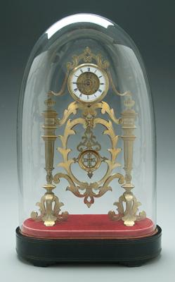 19th century French skeleton clock,