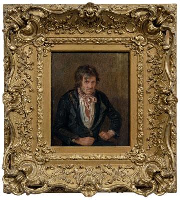 19th century genre painting, a