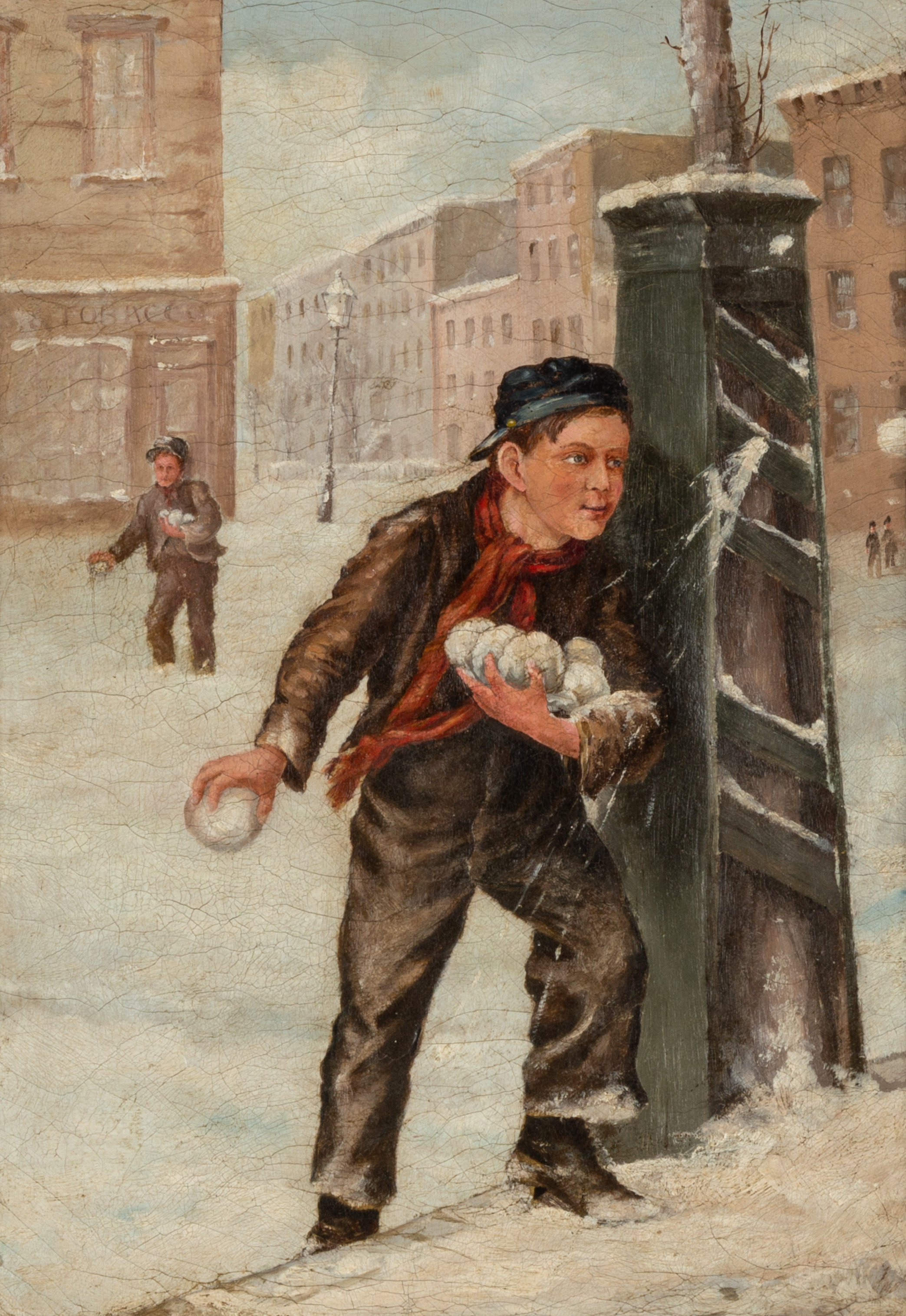 19TH CENTURY GENRE PAINTING OF