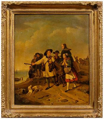 19th century genre painting,