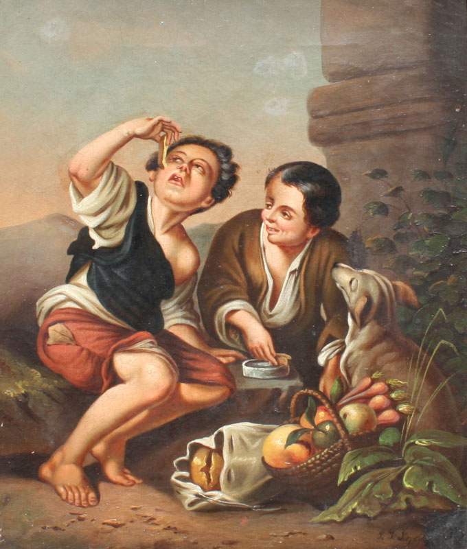 19TH CENTURY GENRE SCENE WITH