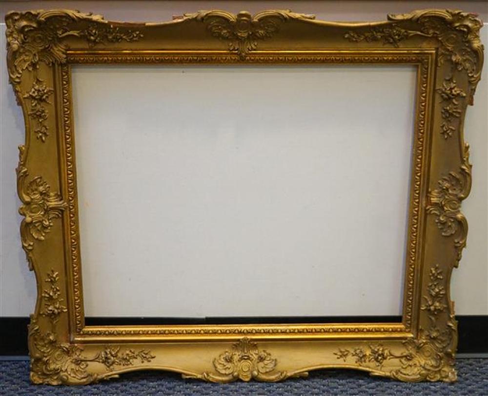 19TH CENTURY GILT FRAME, OVERALL