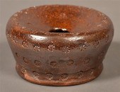 19TH CENTURY GLAZED REDWARE LA
