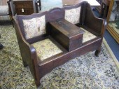 19th Century Gossip Bench midd