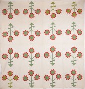 19TH CENTURY HAND STITCHED "PO