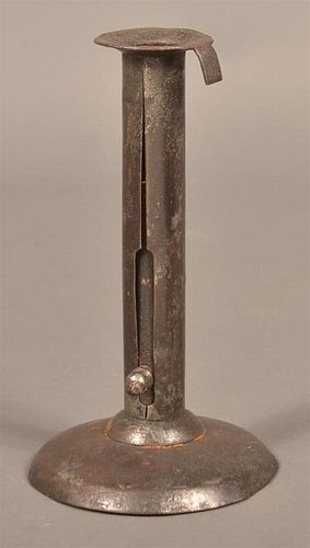 19TH CENTURY HOG SCRAPPER PUSH UP