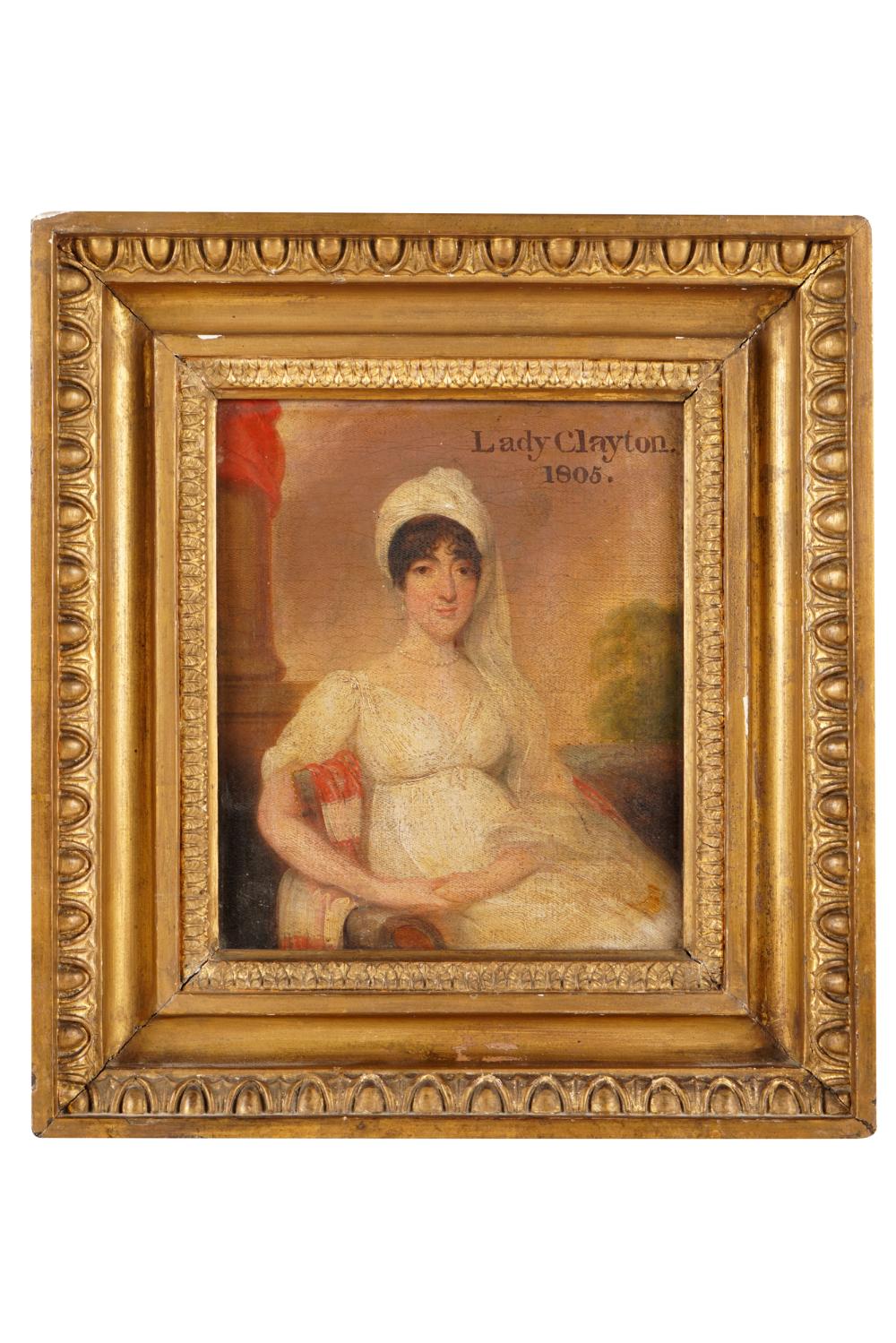 19TH CENTURY: "LADY CLAYTON"1805,