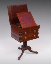 19TH CENTURY MAHOGANY LADIES W