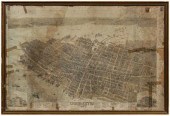 19th century map of Charleston