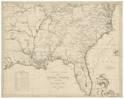 19th century map of the