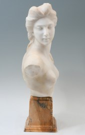 19TH CENTURY MARBLE SCULPTURE
