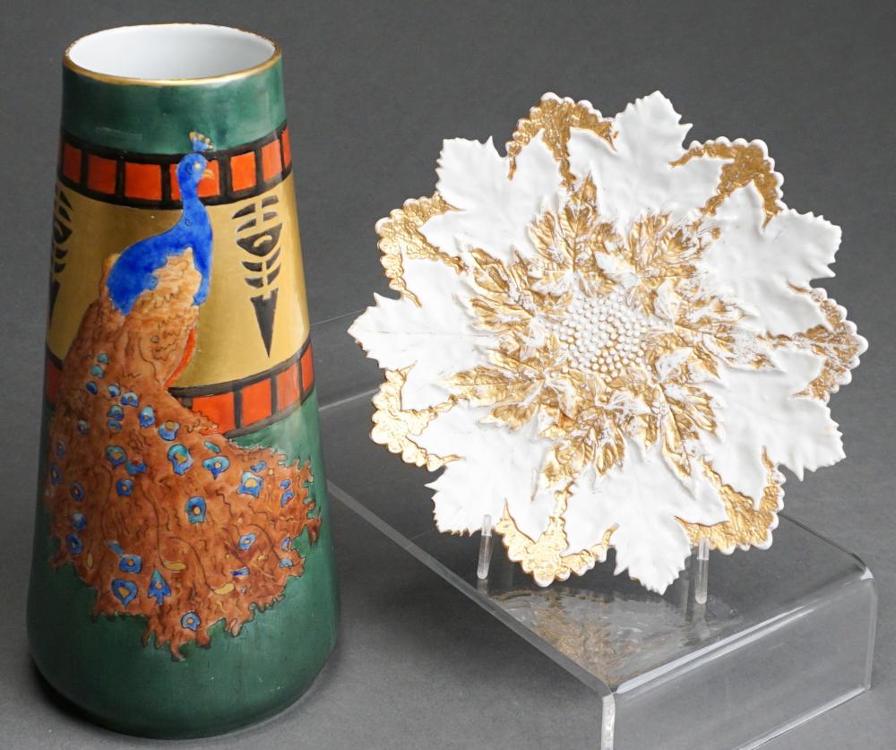 19TH CENTURY MEISSEN PARCEL GILT
