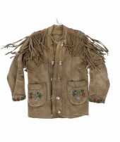 19TH CENTURY METIS-CREE BEADED
