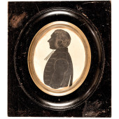 19TH CENTURY MILITARY MAN SILH