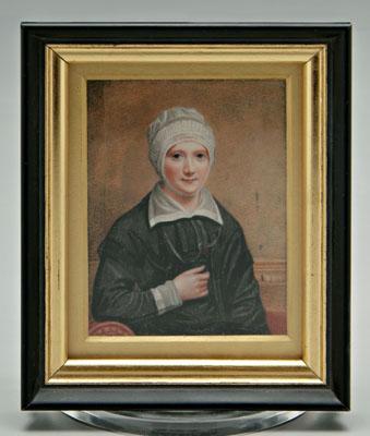 19th century miniature portrait,
