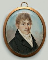 19th century miniature portrai