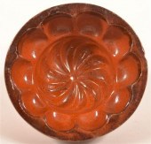 19TH CENTURY MOTTLE GLAZED RED