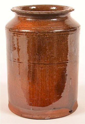 19TH CENTURY MOTTLE GLAZED