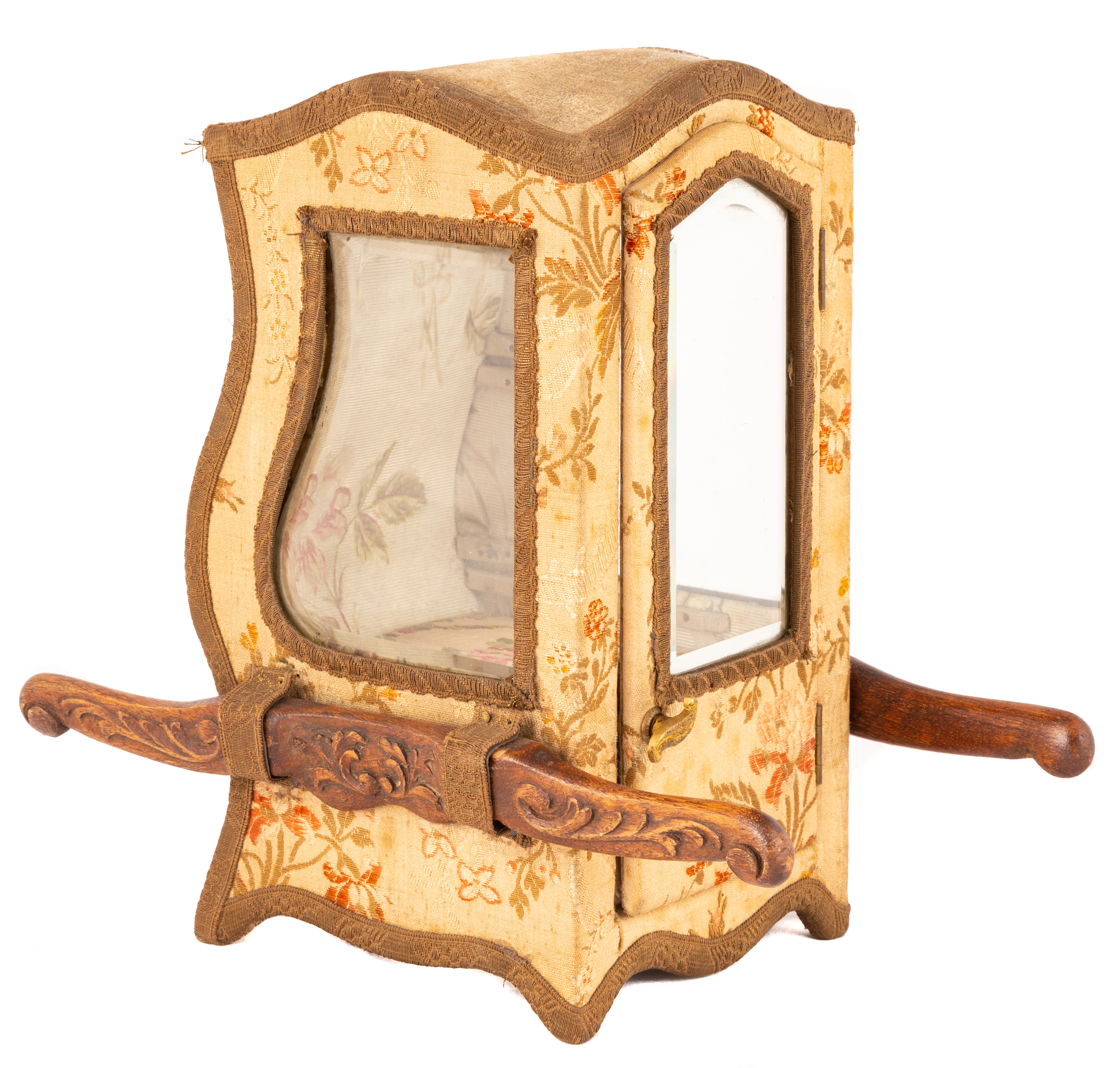 19TH CENTURY MUSICAL JEWELRY BOX