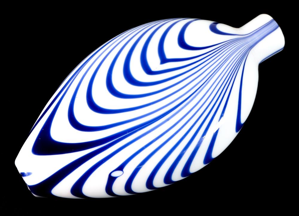19TH CENTURY NAILSEA BLOWN GLASS