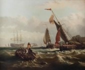 (19TH CENTURY) NAUTICAL SCENE