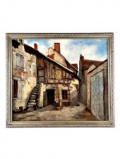 19TH CENTURY OIL ON CANVAS MAN