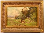 19TH CENTURY OIL ON CANVAS PAI