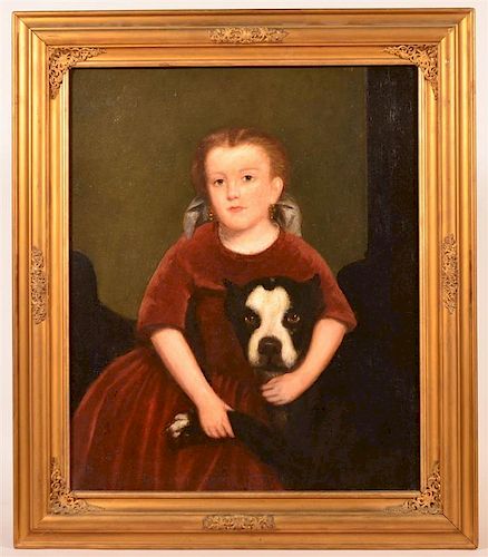 19TH CENTURY OIL ON CANVAS PAINTING