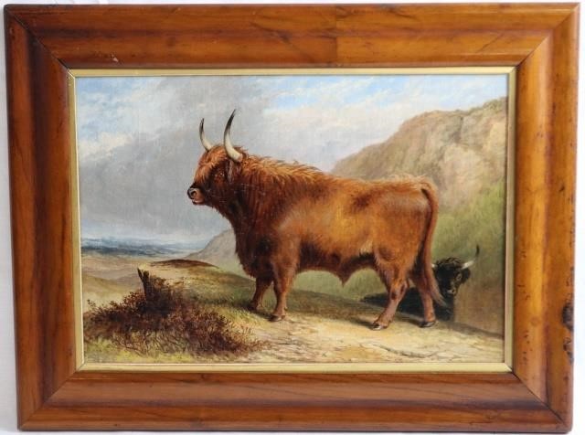 19TH CENTURY OIL PAINTING ON CANVAS