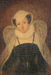 19TH CENTURY OIL/CANVAS OF MAR