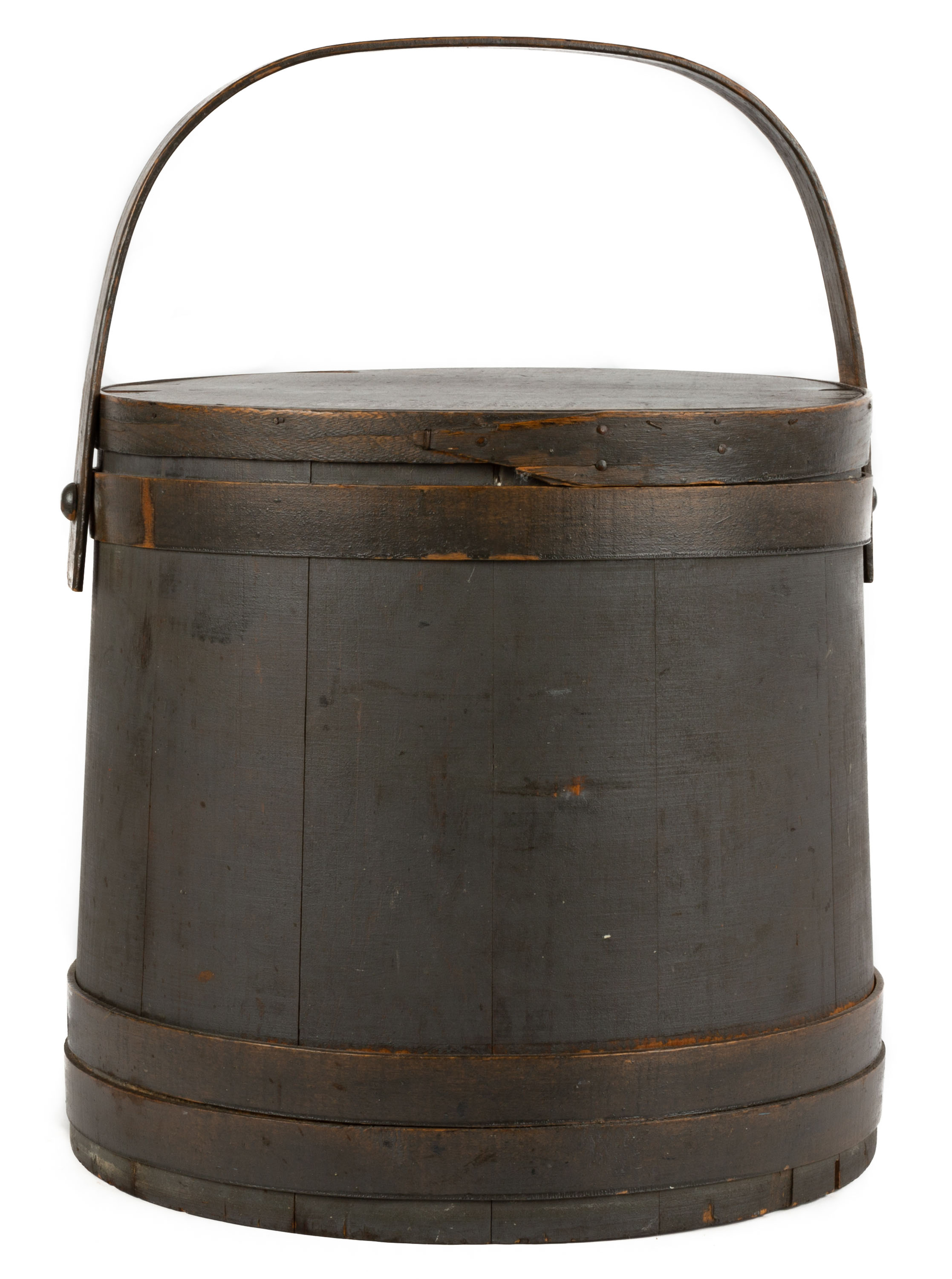 19TH CENTURY PAINTED PANTRY BOX