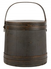 19TH CENTURY PAINTED PANTRY BO
