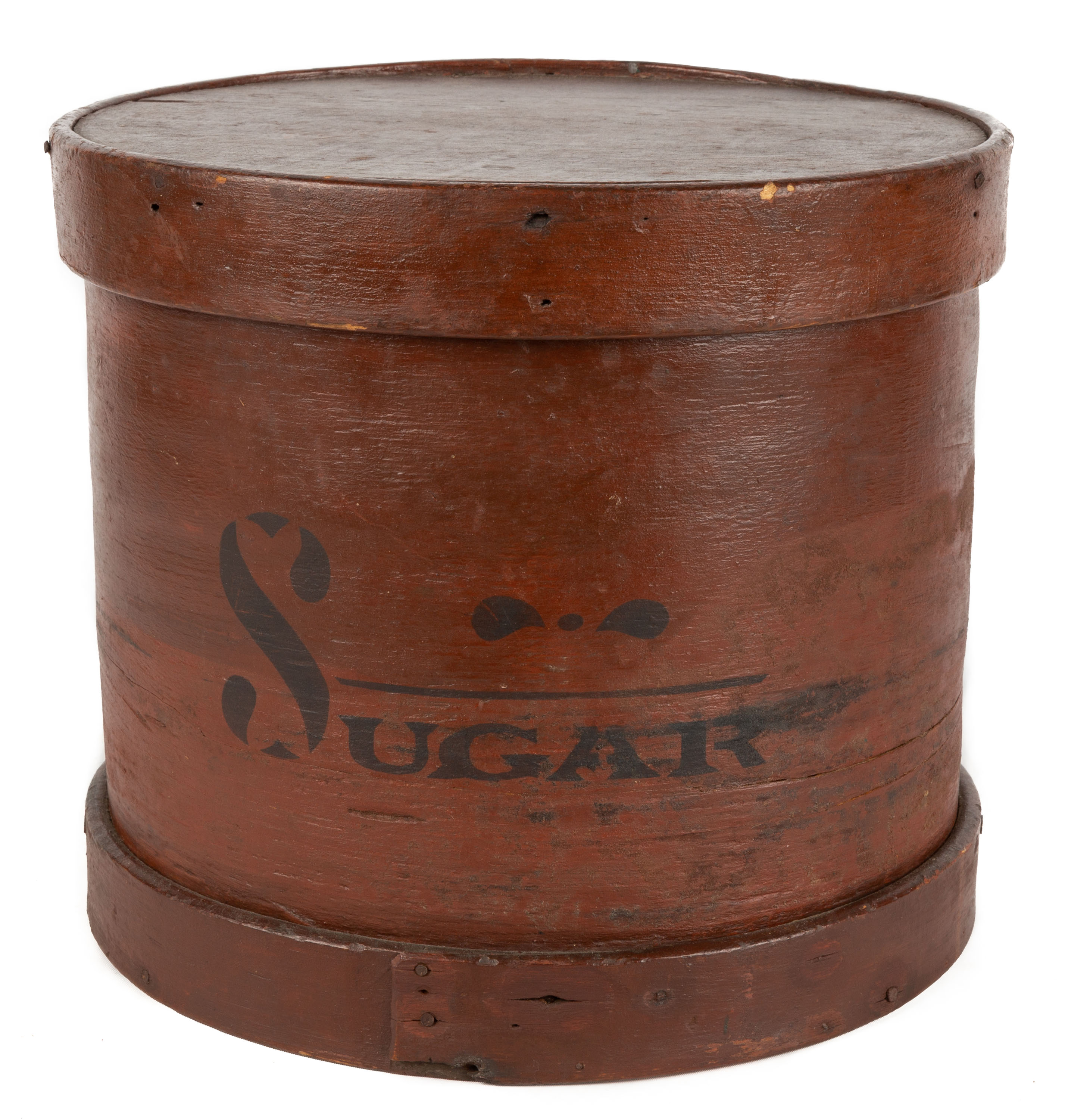19TH CENTURY PAINTED SUGAR PANTRY