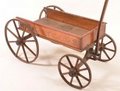19TH CENTURY PAINTED WOOD CHIL