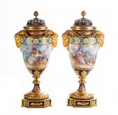 19TH CENTURY PAIR OF SEVRES ST