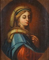 (19TH CENTURY) PENSIVE FIGURE