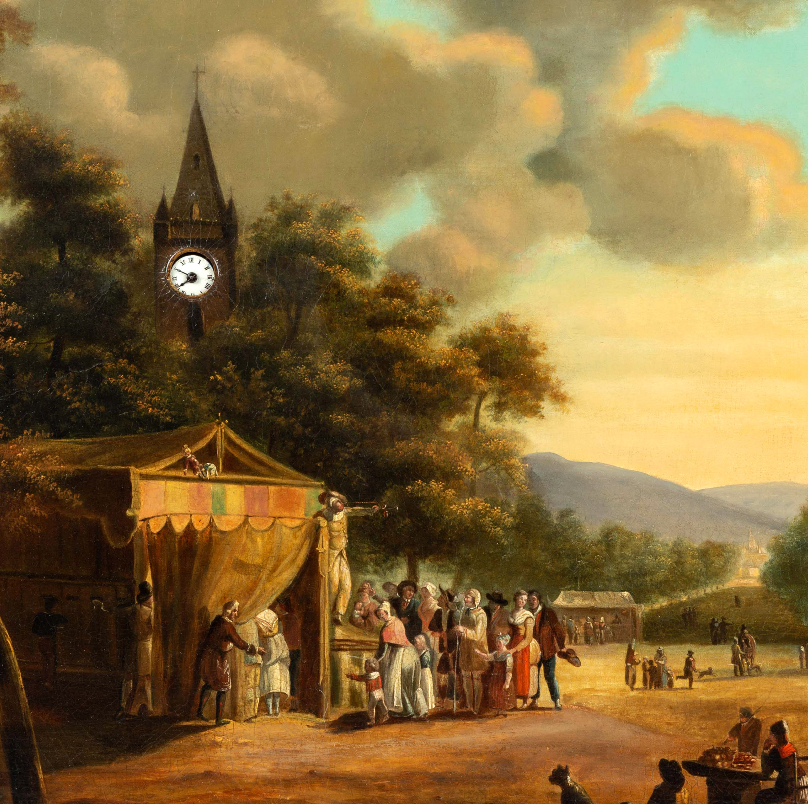 19TH CENTURY PICTURE FRAME CLOCK